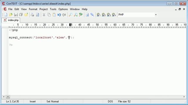 Beginner PHP Tutorial - 29 - die and exit Functions смотреть онлайн