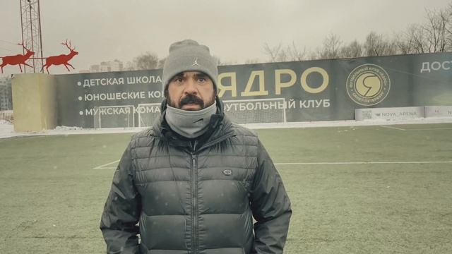 Новогоднее поздравление от футбольного клуба «Ядро» смотреть онлайн