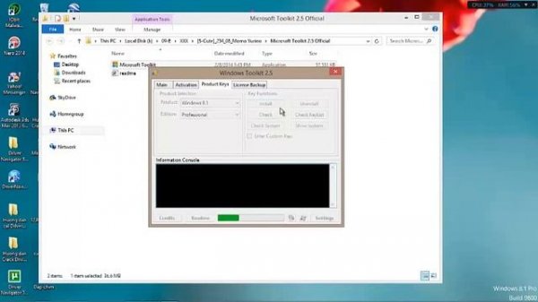 Windows 8.1 Activation using Microsoft Toolbox 2.5.2 Official