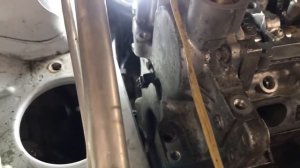 NISSAN QUASHQAI 2010 2.0: УСТАНОВКА ГБЦ, ПРОТЯЖКА, МЕТКИ ГРМ.