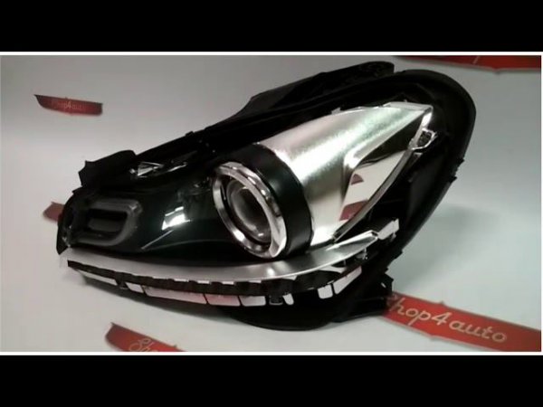 Ремонт фар mercedec c204