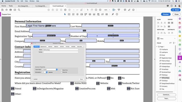 PDF Form смотреть онлайн