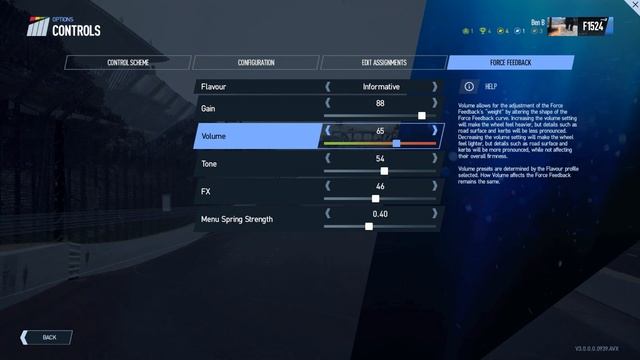 Project Cars 2 Steering Wheel Force Feedback (FFB) Settings From BioBen смотреть онлайн