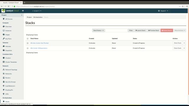 Catalyst Cloud Kubernetes Service demo смотреть онлайн