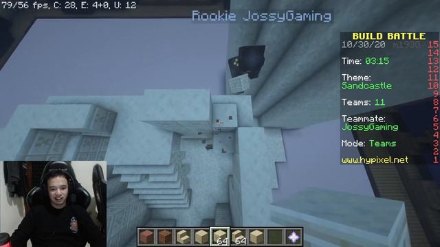 MINECRAFT HYPIXEL BUILD BATTLE WITH JOSEA !!! смотреть онлайн