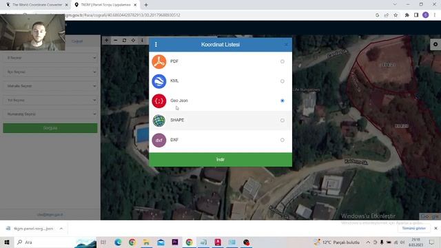 TKGM'den tapu parsel alanını AUTOCAD ortamına aktarma. смотреть онлайн