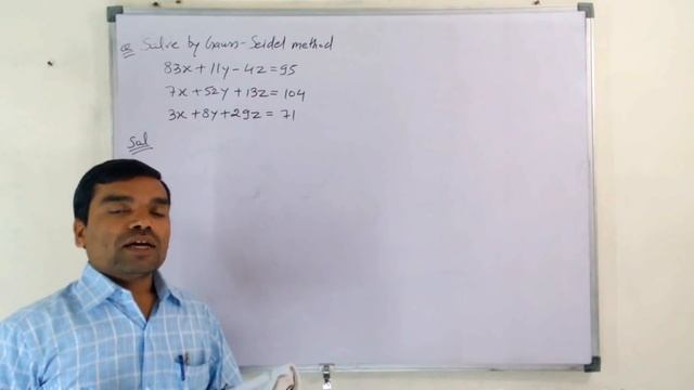 Gauss Seidel Method in hindi смотреть онлайн