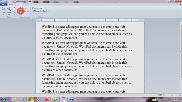 What are used view Menu in wordpad ll वर्डपैड में व्यू मेनू का प्रयोग क्या है। смотреть онлайн