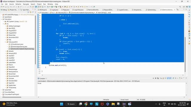 Remove One Element to Make the Array Strictly Increasing #javainterview #javaprogramming #leetcode смотреть онлайн