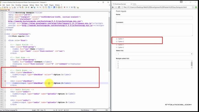 Bootstrap Inputs | Tutorial смотреть онлайн