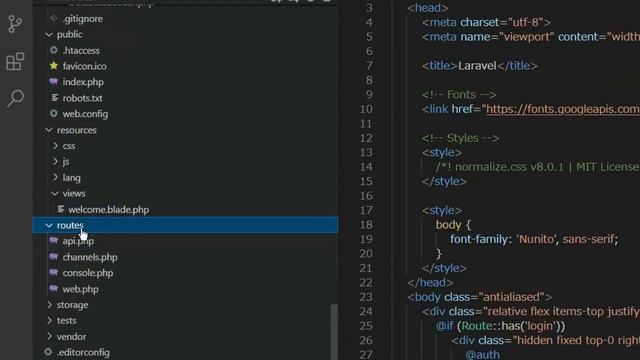 Laravelのディレクトリ構造がスッキリ分かる10分解説【Laravel超入門】 смотреть онлайн