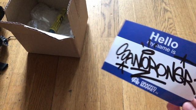 Распаковка посылки с Graffiti Market/unboxing From Sanor Part 3