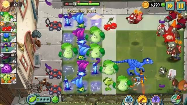 ?? Plants vs Zombies 2 - Modern Day, Complete Walkthrough. Segmented. смотреть онлайн
