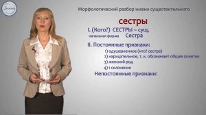 Морфологический разбор имени существительного