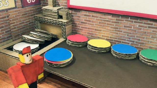 Roblox Work at a Pizza Place. Cardboard game. DIY смотреть онлайн