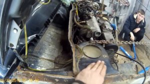 ваз 2114 лечим перед.тянем лонжероны чашки моторный шит брызговики