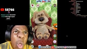 IShowSpeed Plays Talking Ben And RAGES (FULL VIDEO) ?