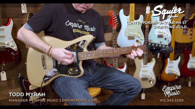 Squier Contemporary Jaguar HH ST - EMPIRE MUSIC смотреть онлайн