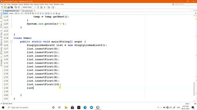 Ways to Print Linked List || 2 Methods to print list || In JAVA смотреть онлайн