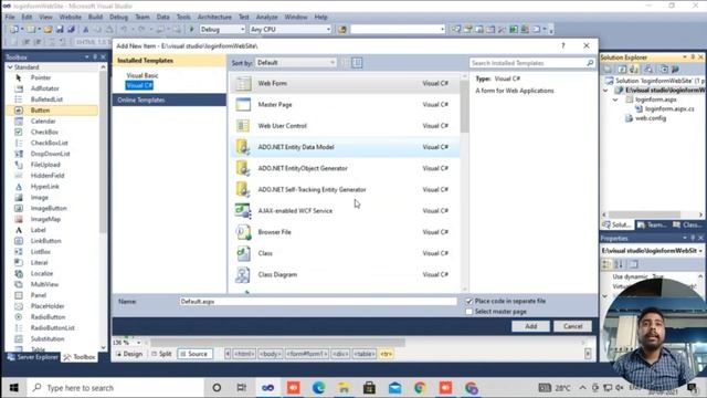 SIMPLE LOGIN FORM USING VISUAL STUDIO 2010(ASP .NET FRAMEWORK) AND CSS смотреть онлайн