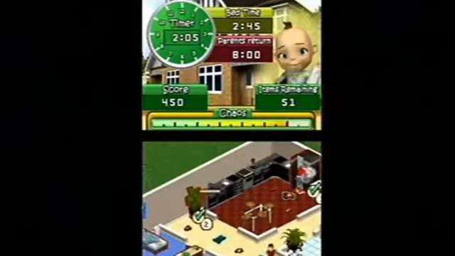 Babysitting Mania for Nintendo DS смотреть онлайн
