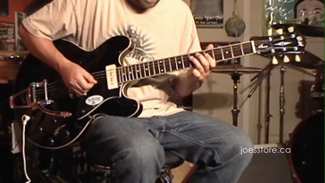CORT Source-BV Semi-Hollowbody Guitar Demo - Fender Excelsior смотреть онлайн