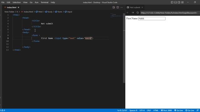 How To Disable Form In HTML Form. смотреть онлайн