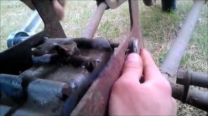 Снятие редуктора с мотороллера "Муравей" (ТГА- 200)