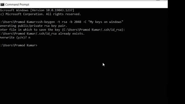 Generate SSH Key for GitLab смотреть онлайн