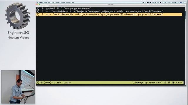 June 2017 Meetup: Django, GraphQL, ReactJS & Apollo Workshop - Singapore Djangonauts (part 1) смотреть онлайн