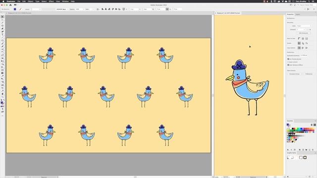 how to set repeat in illustrator | 2021 New Feature смотреть онлайн