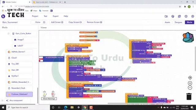 Quiz Tournament App Home Page Rewarded Button Blocking with Firebase Database (tutorial 6) смотреть онлайн