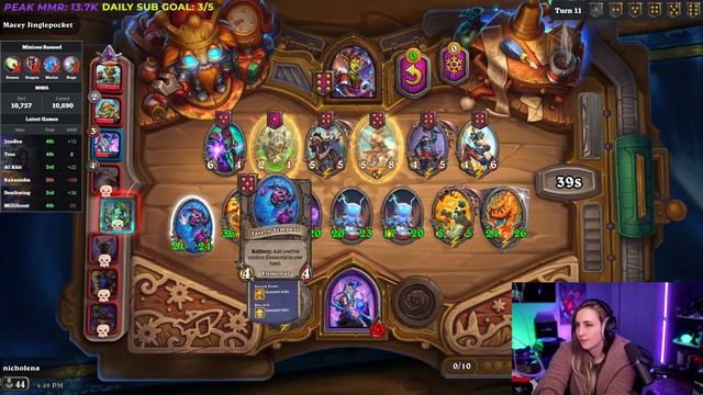 TREASURE VAULT + EARLY NOMI - Hearthstone Battlegrounds смотреть онлайн