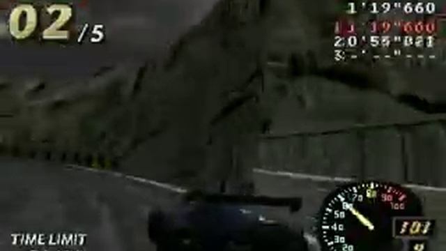 Rage Racer Class6 Over Pass City (First race) смотреть онлайн