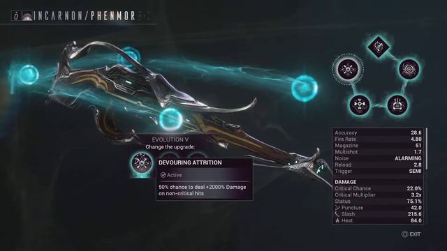 #1 single target primary weapon (phenmor build)|Warframe смотреть онлайн