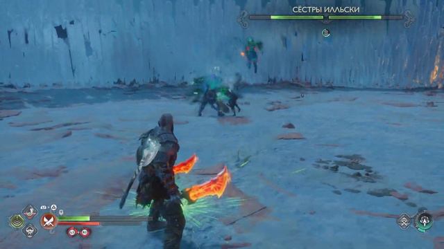 God of War Рагнарёк: сразу 3 берсерка смотреть всем смотреть онлайн