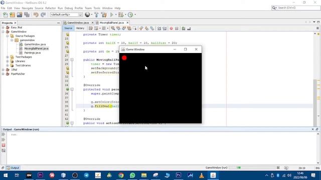 Java Game Programming part 5 - Animating Ball смотреть онлайн