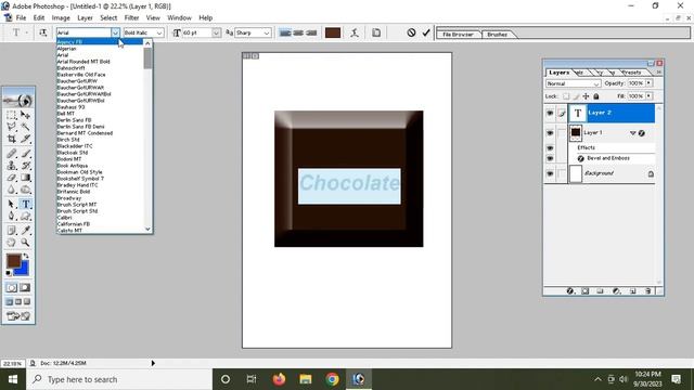 Chocolate Effect in Photoshop || How to draw Chocolate in Photoshop || Cadbery Drawing смотреть онлайн
