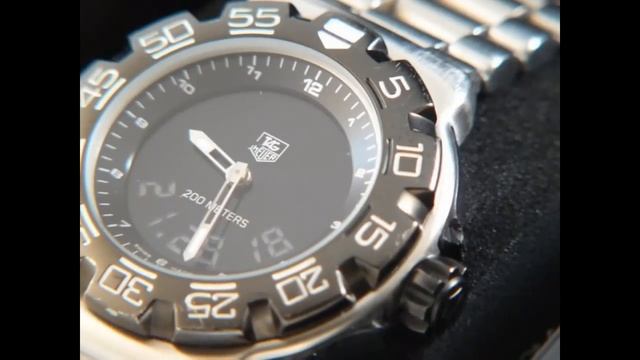 TAG Heuer Formula One F1 Chronotimer Analog/ Digital CAC111D- BA0850