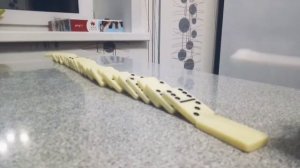 змейки из домино.