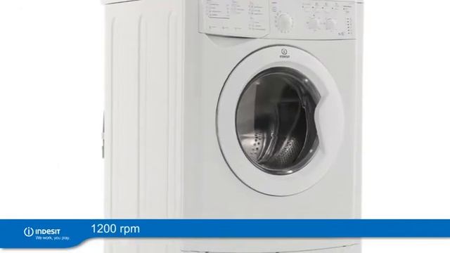 INDESIT IWDC6125 Washer Dryer - White