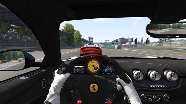 Ferrari F12 TDF vs 812 Superfast vs F12 Berlinetta at Monza / Assetto Corsa смотреть онлайн