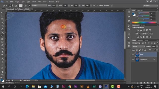 Easy Face Smoothing Techniques in Photoshop I മലയാളം смотреть онлайн