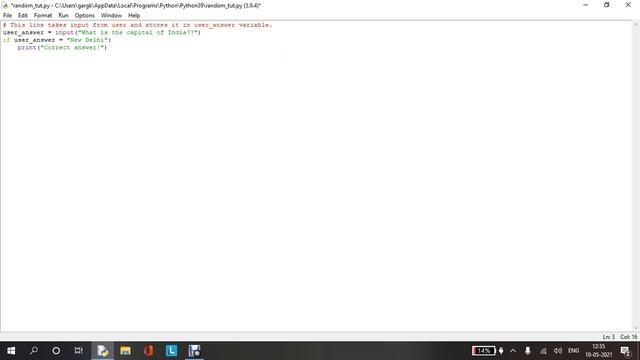 How to make a quiz game in python programming language?? смотреть онлайн