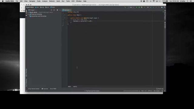 IntelliJ GitHub смотреть онлайн