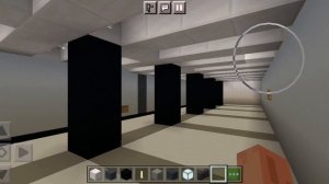 Станция метро Каширская в Minecraft 1 зал