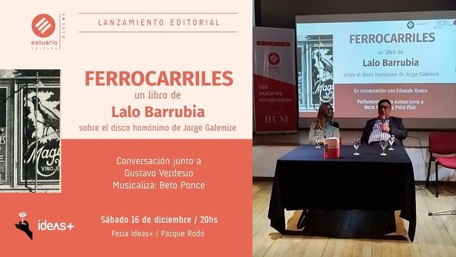 Presentación de "Ferrocarriles", un libro de Lalo Barrubia смотреть онлайн