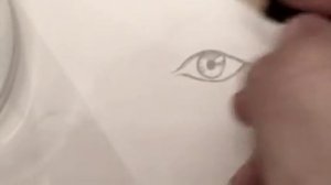 Как рисовать быстро глаз