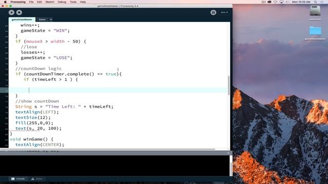 Programming Game States in Processing 5 of 5: Countdown Timer смотреть онлайн