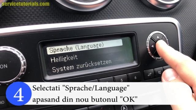 Cum schimbi limba meniu radio (display central) Mercedes-Benz A-Class (2013-2019), C-Class in 5 pas смотреть онлайн